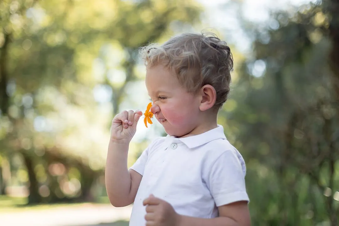 Ensaio infantil na natureza - Pâmela Wille