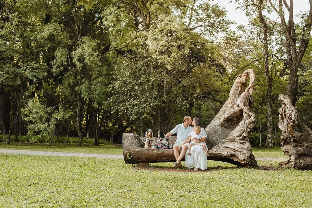 Fotografia infantil em ambiente natural - Pâmela Wille